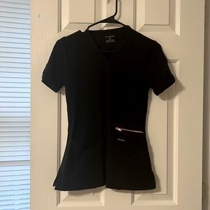 Jaanuu black and rose gold hardware scrub set